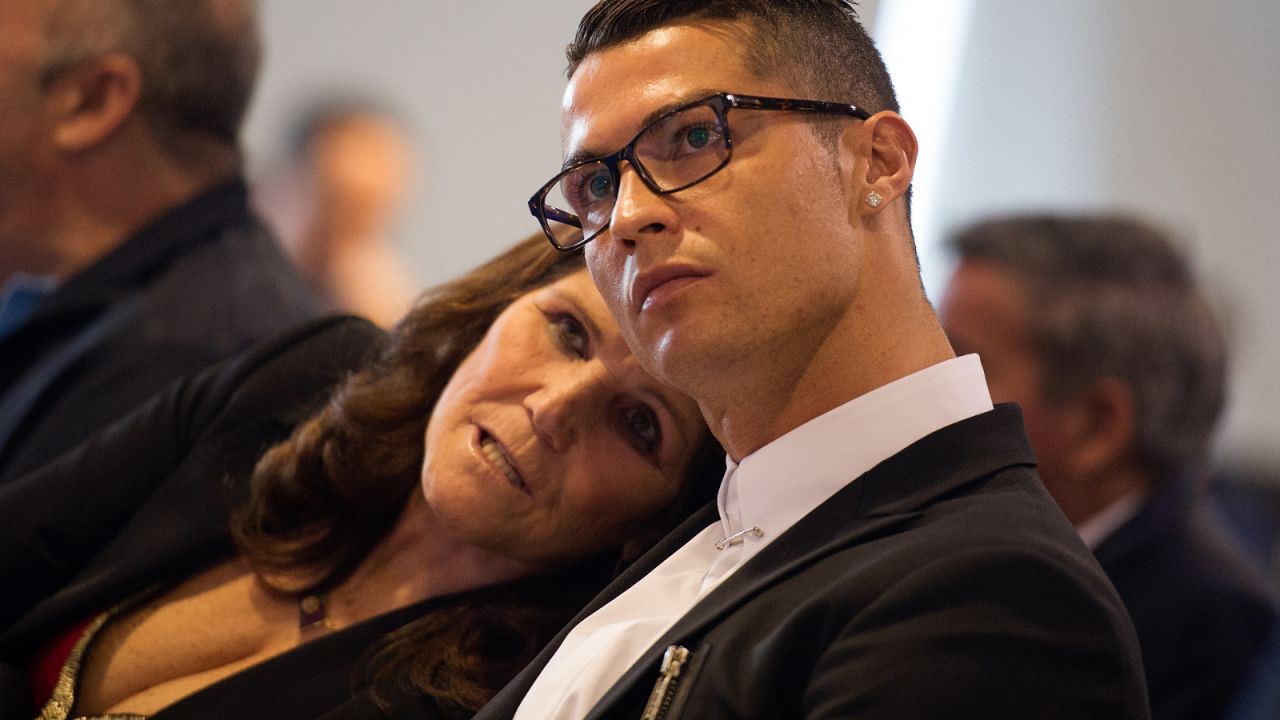 Dolores Aveiro i Cristiano Ronaldo (fot. Getty Images)