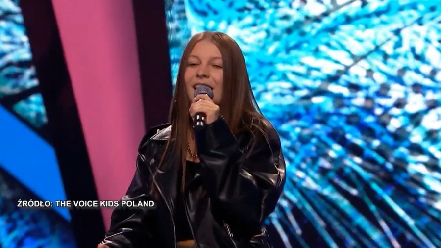 Zosia kilka razy w tygodniu ma dodatkowe lekcje wokalne. Fot. The Voice Kids Poland