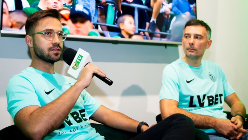 Michał Hetel i Marcin Dymkowski (fot. Adriana Ficek/Śląsk Wrocław) Michał Hetel i Marcin Dymkowski (fot. Adriana Ficek/Śląsk Wrocław)