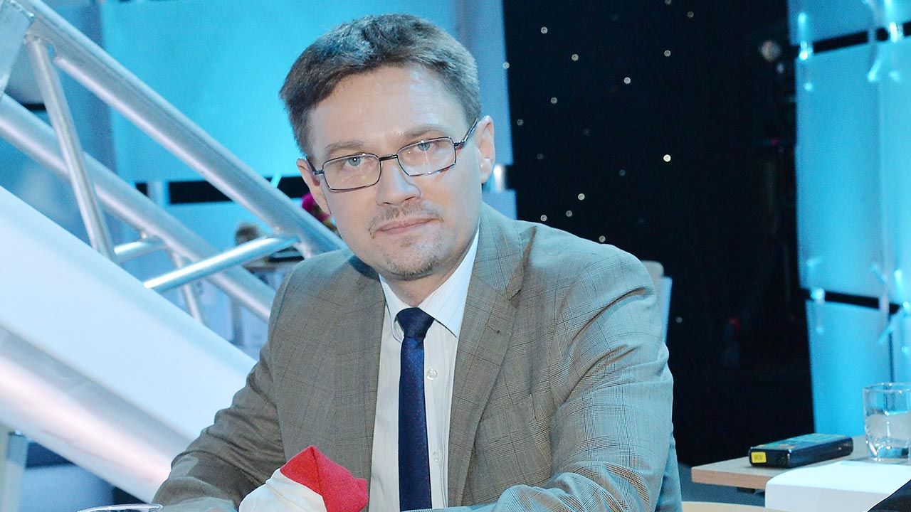 Dziennikarz „Gazety Wyborczej” Paweł Wroński (fot. TVP/PAP/Ireneusz Sobieszczuk)