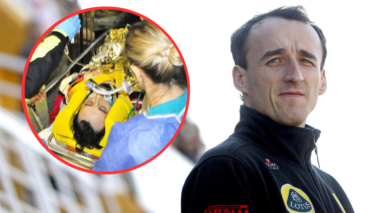 6 lutego 2021 roku minęło 10 lat od wypadku w Ronde di Andora, w którym uczestniczył Robert Kubica (fot. Getty/PAP/EPA)