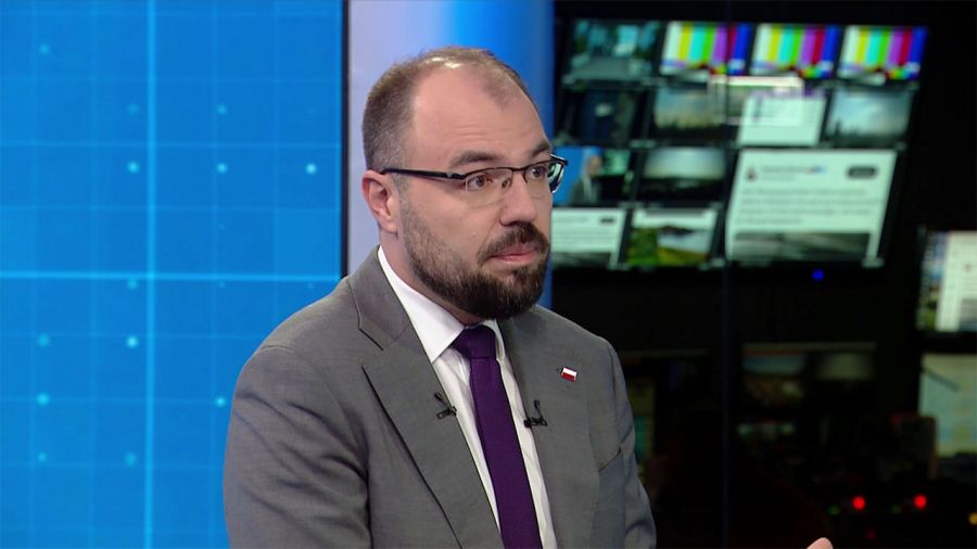 Krzysztof Szczucki w „Gościu poranka” (fot. TVP)