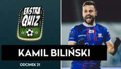 Kamil Biliński w Ekstraquizie (fot. TVP)