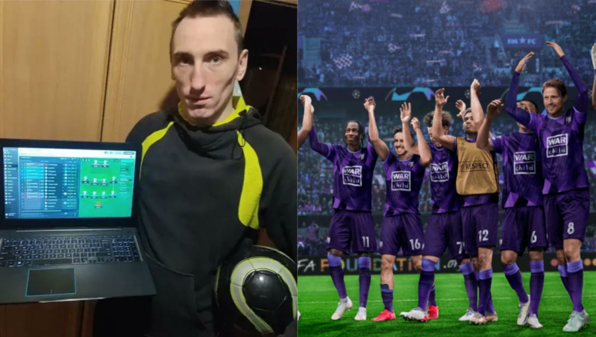 Paweł Siciński jest autorem rekordowej kariery w Football Managerze (fot. Guinness World Records/Football Manager)