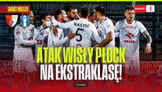 Pogoń Siedlce – Wisła Płock. Betclic 1 Liga, 22. kolejka [SKRÓT]
