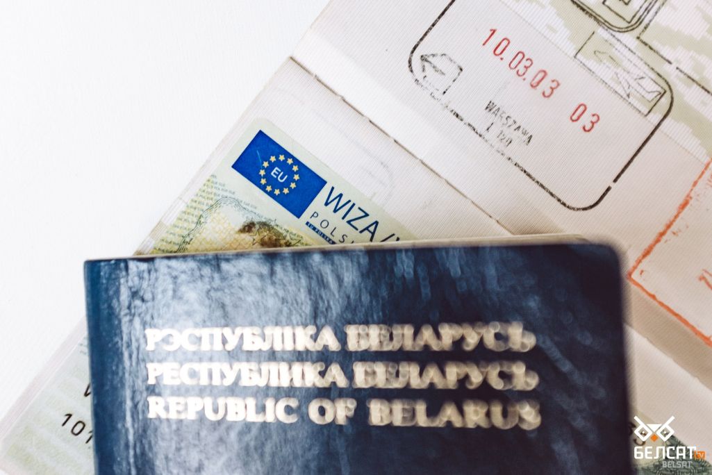 Польская віза. Менск, Беларусь. 1 верасня 2022 года. (Фота: Белсат)