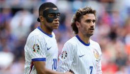 Kylian Mbappe zacznie od 1. minuty, Antoine Griezmann zasiądzie na ławce (fot. Getty)