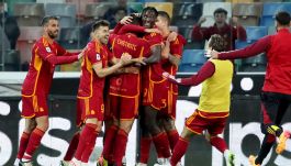 Piłkarze AS Roma (fot. PAP/EPA)