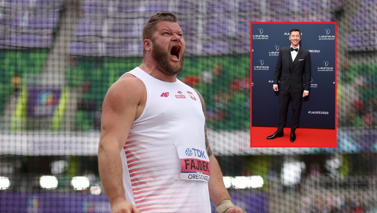 Paweł Fajdek i Robert Lewandowski (fot. Getty Images)