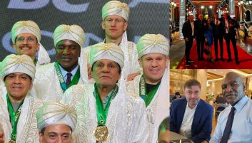 Przedstawiciele grupy KnockOut Promotions polecieli do Taszkentu na konwencję WBC (fot. Twitter) Przedstawiciele grupy KnockOut Promotions wyjechali do Taszkentu na konwencję WBC (fot. Twitter)