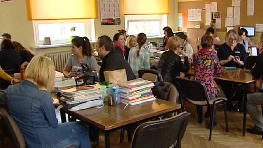 Strajk poznańskich nauczycieli
