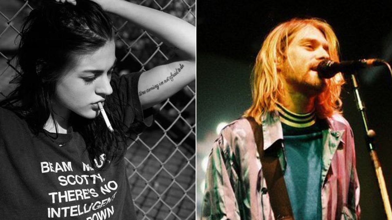Córka Kurta Cobaina powiedziała, że czułaby się niezręcznie gdyby była fanką Nirvany (fot. Facebook)
