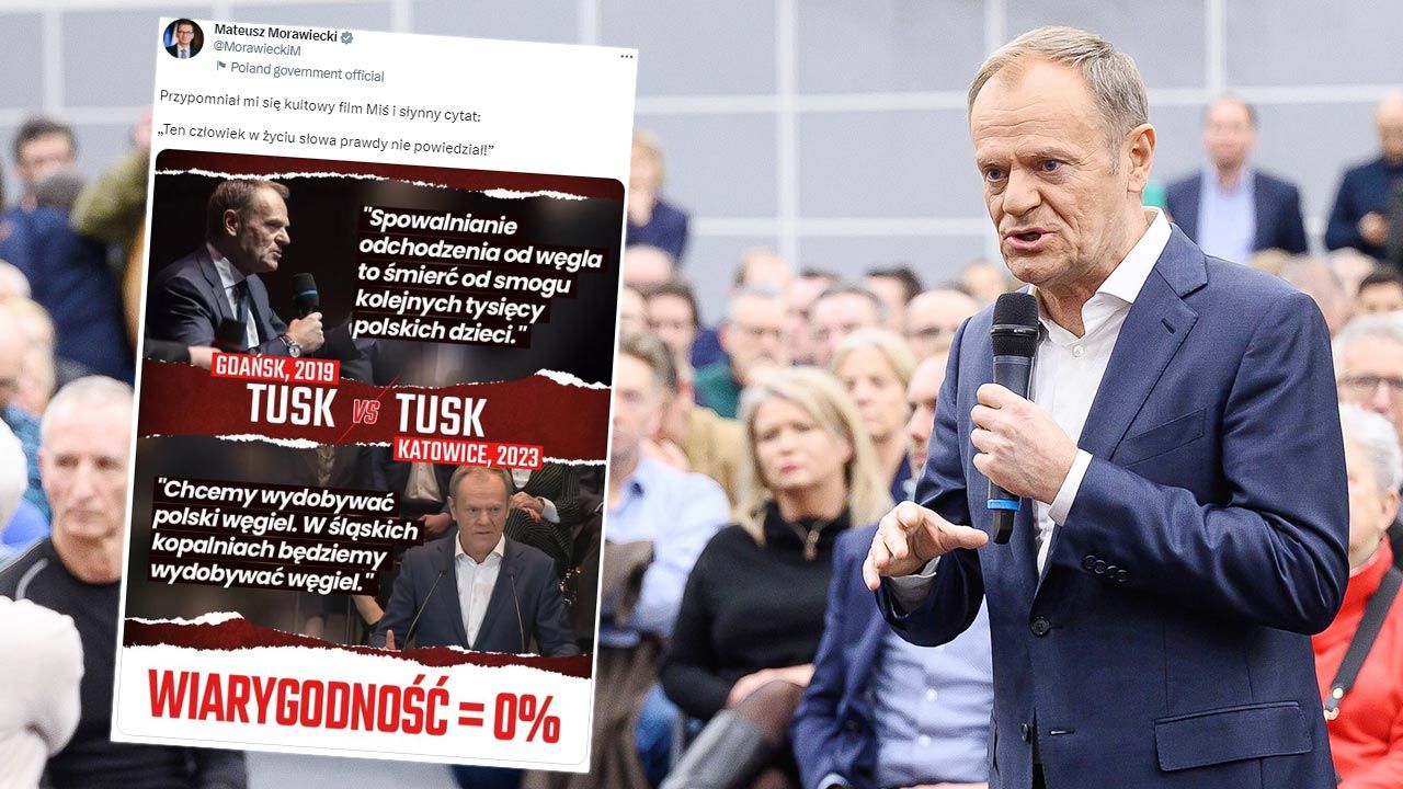 Szybko Tusk zapomina o własnych słowach (fot. AP/Jakub Kaczmarczyk; TT)