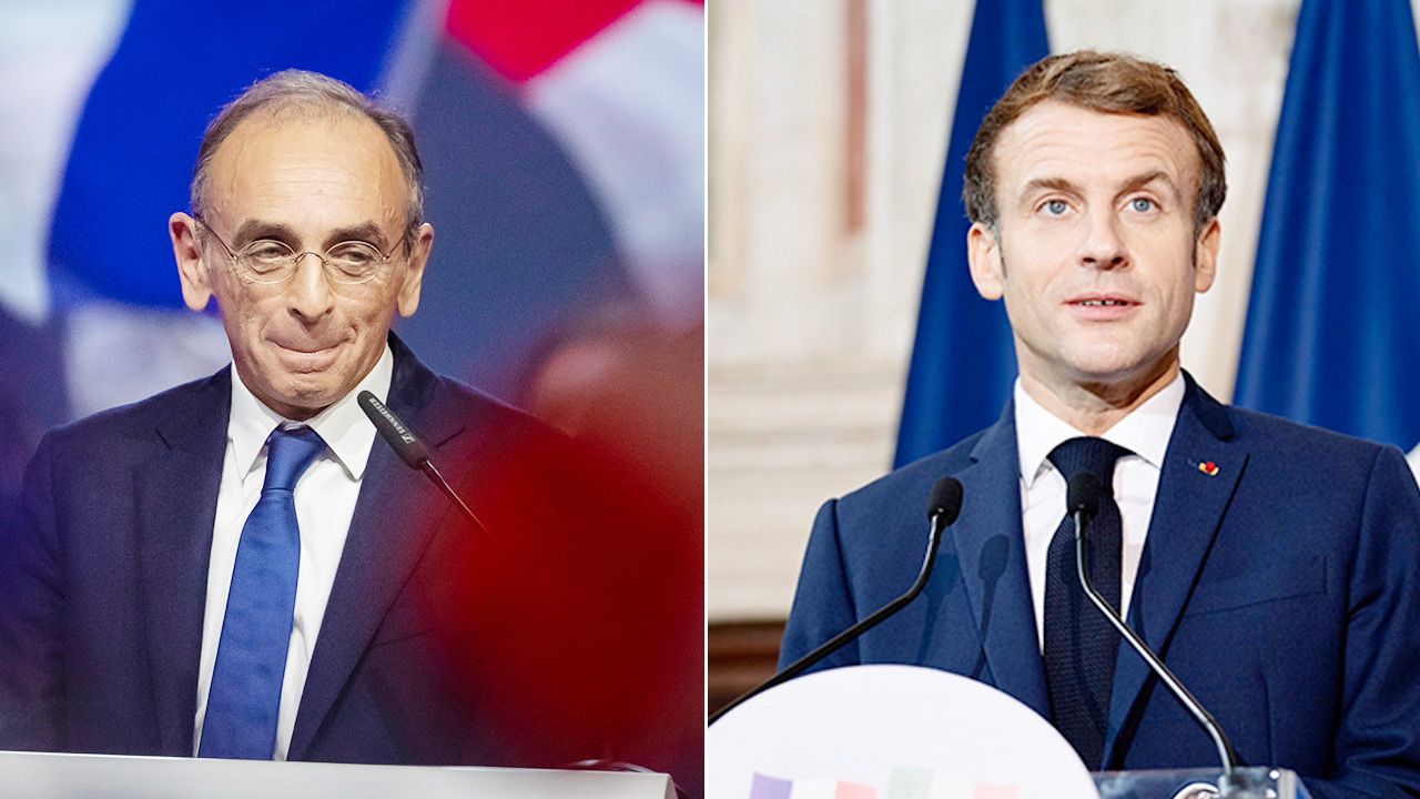Macron odpowiada Zemmourowi na temat reżimu Vichy (fot. PAP/EPA)