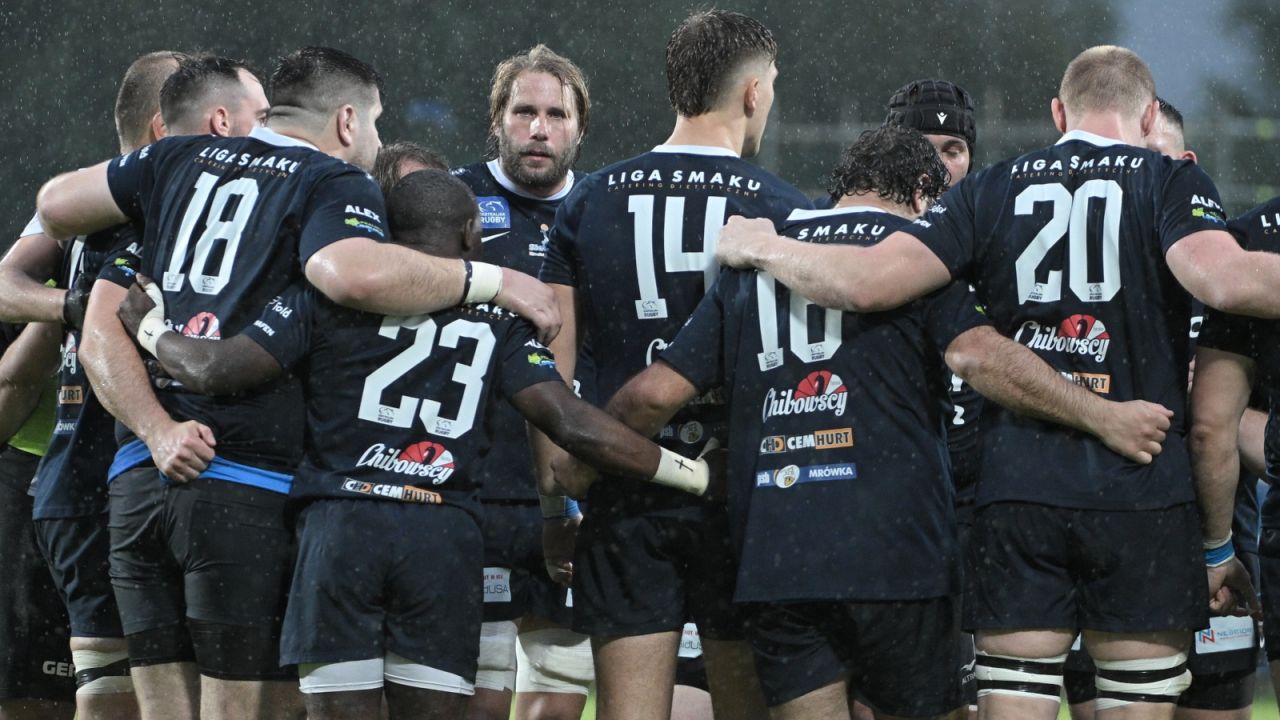 Finał Ekstraligi rugby (fot. PAP)