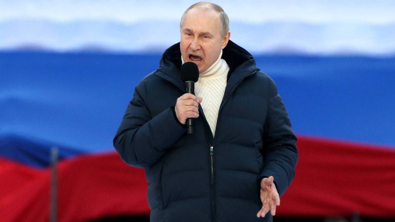 Władimir Putin jest wodzem faszystowskiego reżimu (fot. Getty Images)