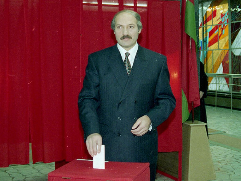 Лукашэнка ў 1996 годзе (Фота: president.gov.by)