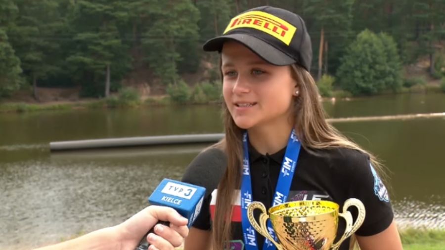 13-latka z Zagnańska wróciła z Mistrzostw Europy MiniBike z brązowym medalem