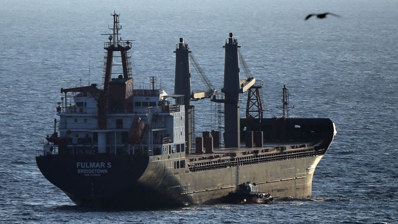 Statek Fulmar S (fot. Isa Terli/Anadolu Agency via Getty Images)