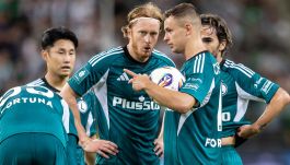 Skład Legii Warszawa na mecz AEK-iem Larnaka będzie zaskoczeniem? Edward Iordanescu ma przed sobą ważne decyzje (fot: TVP)