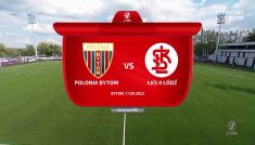 Polonia Bytom – ŁKS II Łódź. Piłka nożna, 2. liga, 9. kolejka (fot. TVP SPORT)