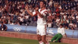 Wojciech Kowalczyk na igrzyskach olimpijskich w 1992 roku (fot. Getty Images)