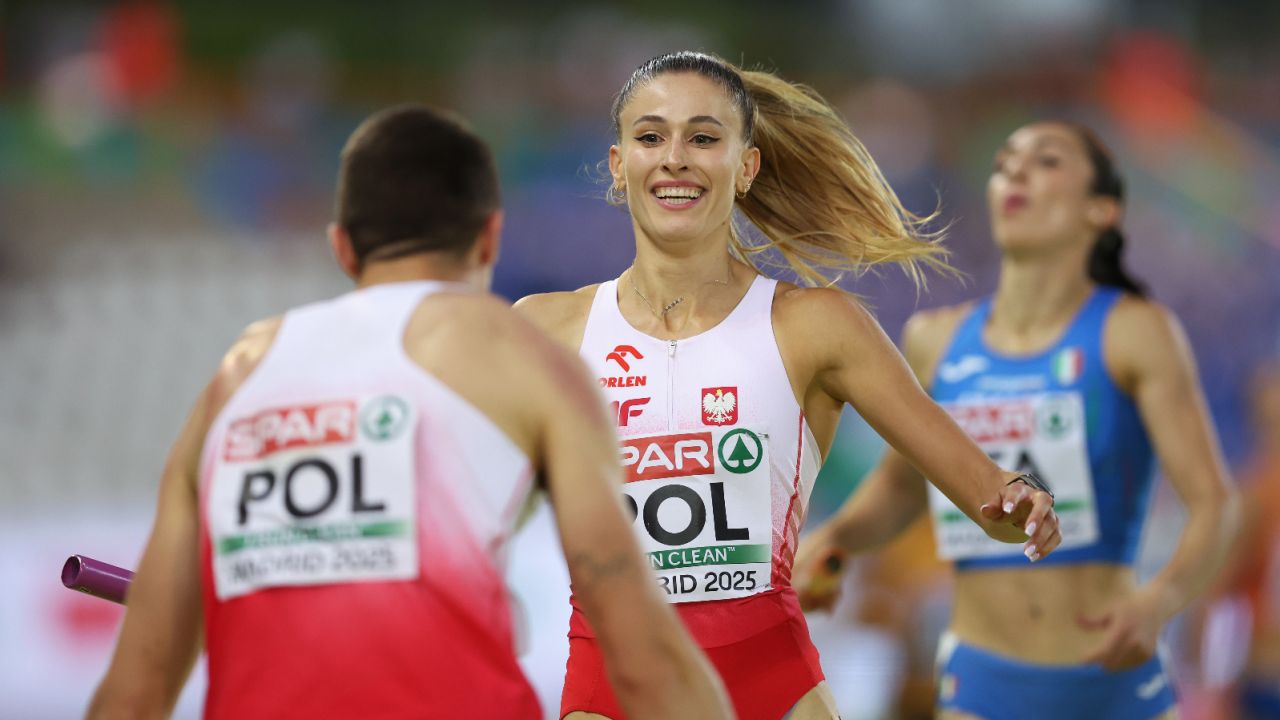 Polska sztafeta mikst 4x400 metrów ma najlepszy w tej chwili czas na świecie (fot. Getty)