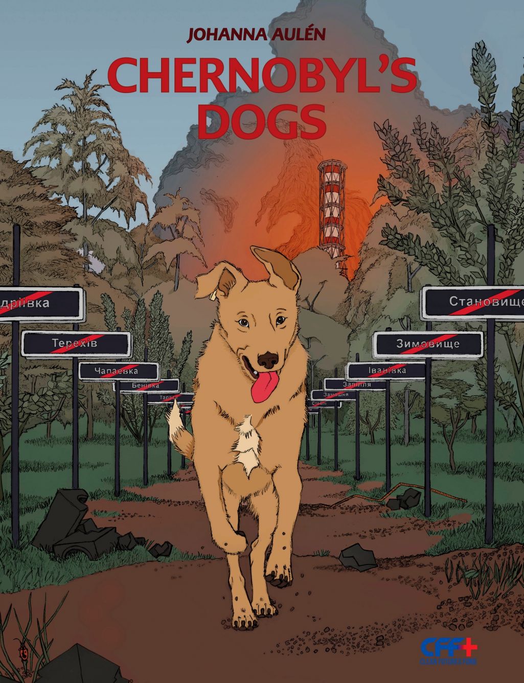 Кніга «Сабакі Чарнобылю» фонду «Чыстая будучыня». Крыніца: DogsofChernoby / facebook