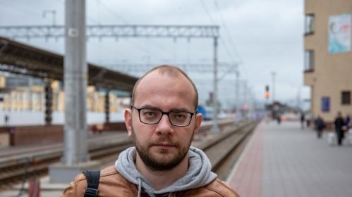 Журналіст Ігар Ільяш. Фота: Novychas.online