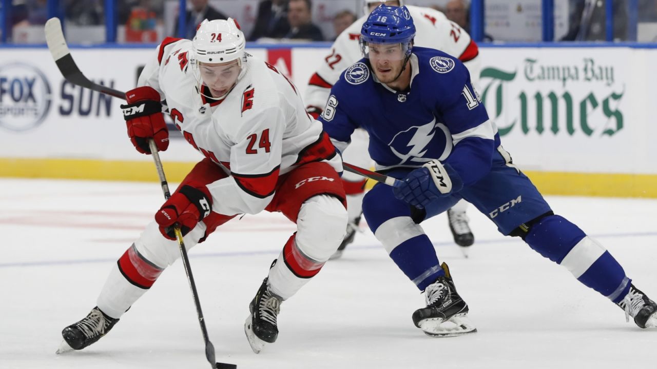Hokej, NHL Carolina Hurricanes Tampa Bay Lightning transmisja TVP