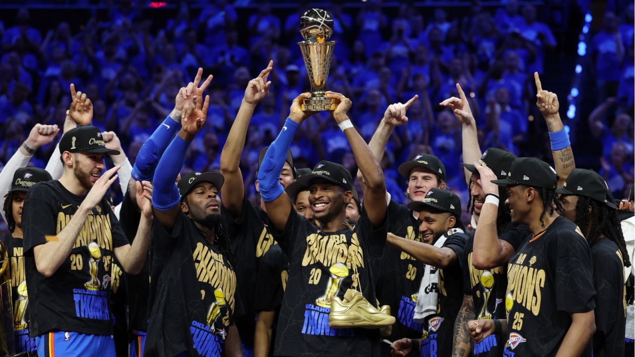 Koszykarze Oklahomy City Thunder zostali mistrzami NBA (fot. Getty).