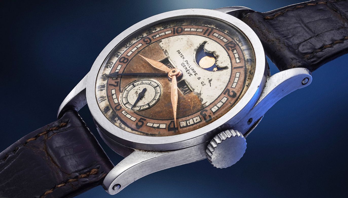 Największą atrakcją będzie wyprodukowany w 1929 r. zegarek Patek Philippe Quantieme Lune  (fot. Phillips)