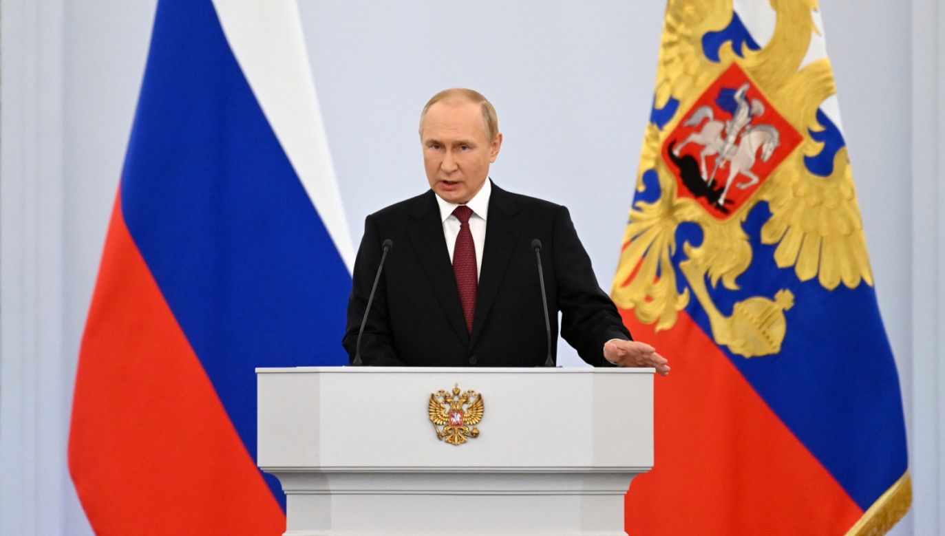 Rosyjski dyktator Władimir Putin (fot. PAP/EPA, EPA/GRIGORY SYSOEV / SPUTNIK)