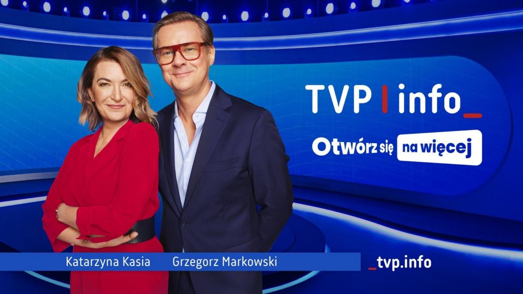 Katarzyna Kasia i Grzegorz Markowski prowadzą w TVP Info program „Kwiatki polskie”. Fot. TVP