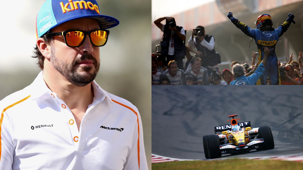 Fernando Alonso po 12 latach znów pojedzie dla Renault (Fot. Getty)
