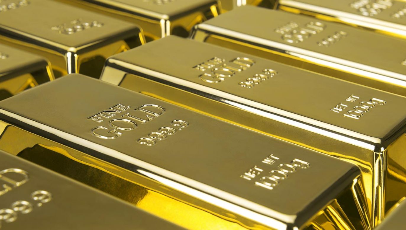 Rośnie wartość rezerw złota zgromadzonych w NBP (fot. Shutterstock)