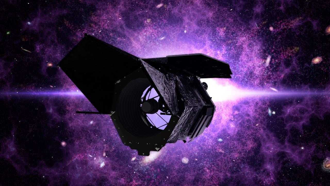 Kosmiczny Teleskop Nancy Grace Roman ma zostać wystrzelony w połowie lat dwudziestych (graf. NASA) Kosmiczny Teleskop Nancy Grace Roman ma zostać wystrzelony w połowie lat dwudziestych (graf. NASA)