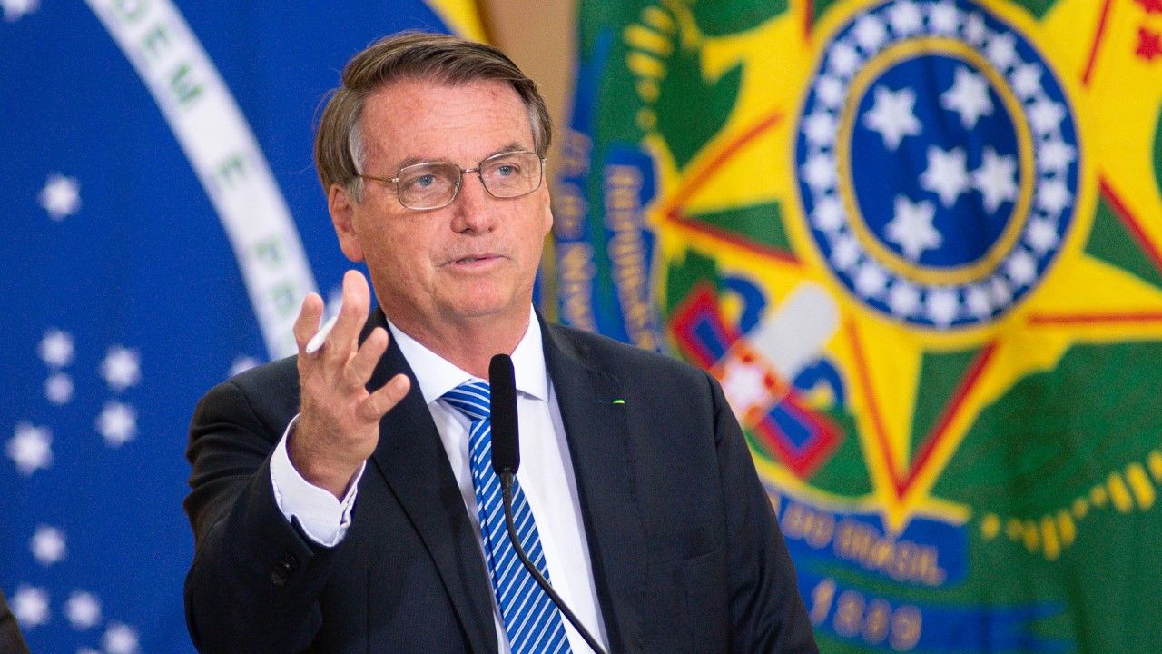 Jair Bolsonaro planuje ubiegać się o reelekcję z ramienia Partii Liberalnej (fot. Andressa Anholete/Getty Images)