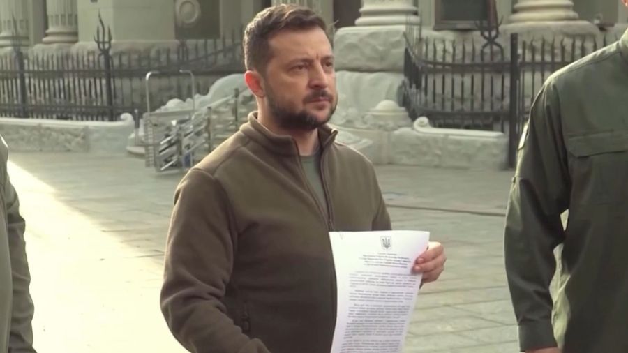 Prezydent Ukrainy ma się dobrze (fot. YBP INFO)