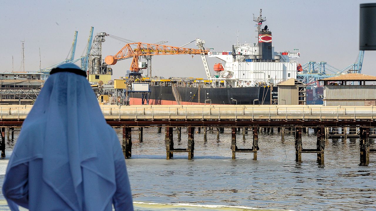 Atak na Kuwejt. Uszkodzony główny port handlowy