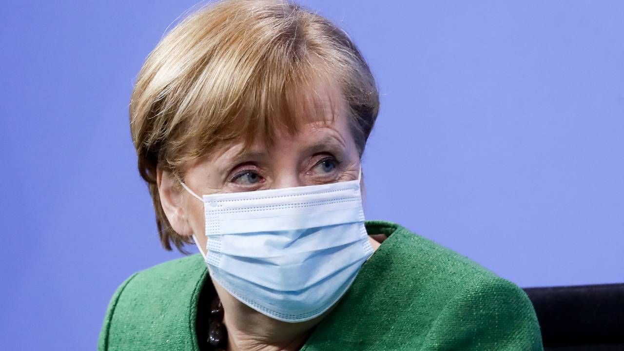 Kanclerz Niemiec Angela Merkel (fot. PAP/EPA/FILIP SINGER / POOL)