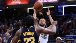 Aaron Nesmith w meczu z Golden State Warriors (fot. Getty). Aaron Nesmith w meczu z Golden State Warriors (fot. Getty).