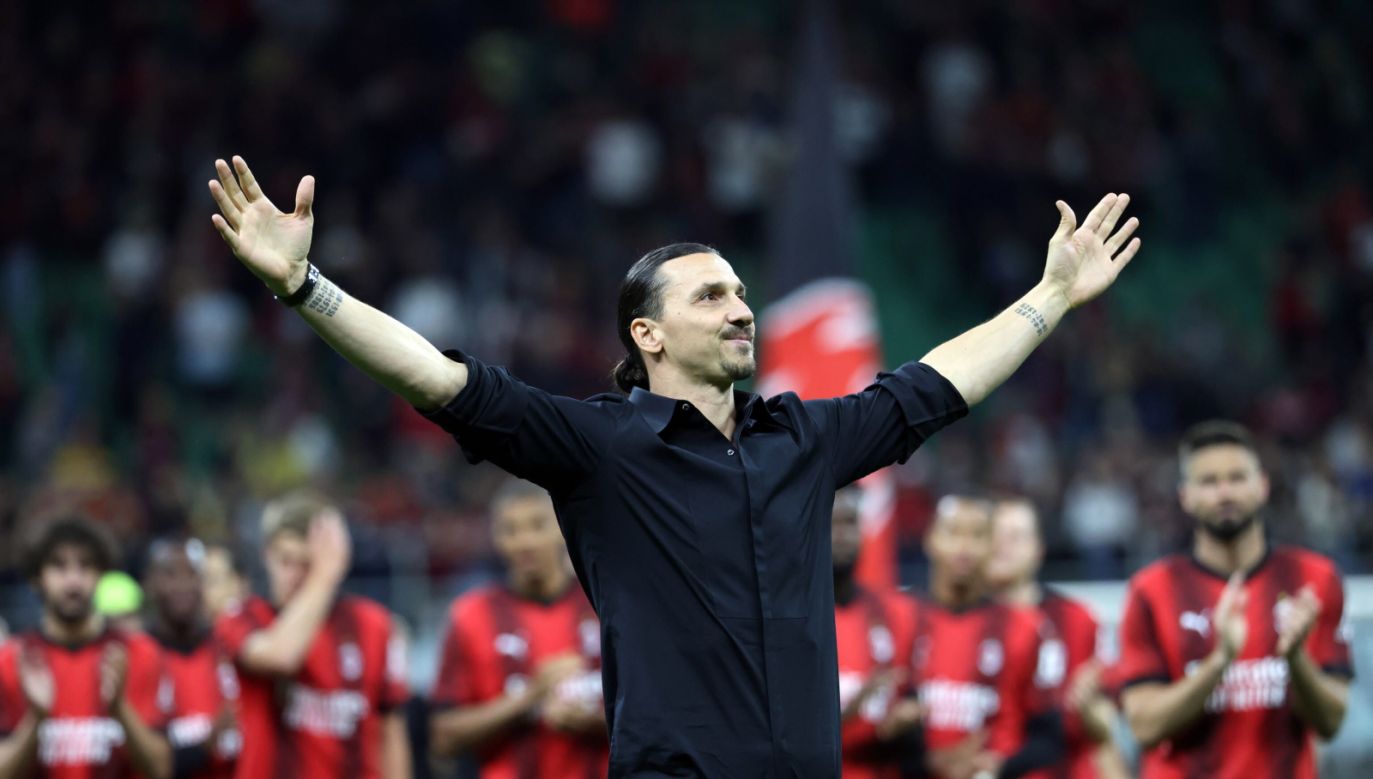 Zlatan Ibrahimovic ogłosił zakończenie piłkarskiej kariery (fot. PAP)