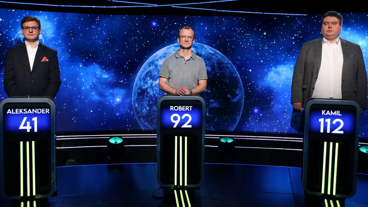 Finaliści 6. odcinka 149. edycji: Aleksander Piechota, Robert Warpachowski i Kamil Celiński.