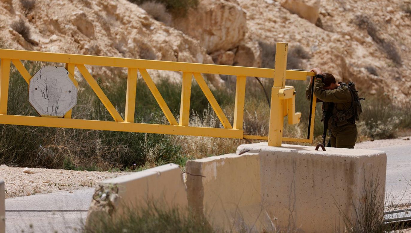 W strzelaninie na egipsko-izraelskiej granicy zginęły w sumie cztery osoby (fot. AMIR COHEN / Reuters / Forum)
