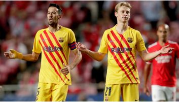 Sergio Busquets i Frenkie de Jong (fot. Getty Images) Sergio Busquets i Frenkie de Jong (fot. Getty Images)