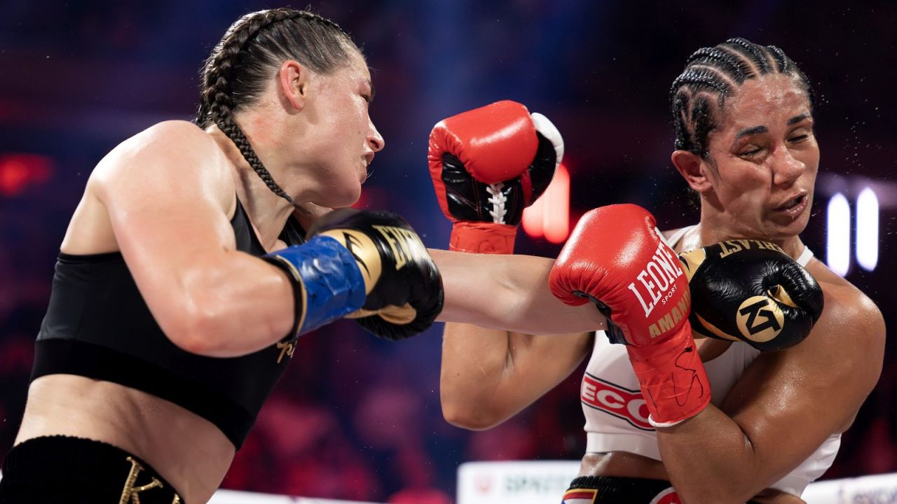 Katie Taylor po raz trzeci pokonała Amandę Serrano (fot. Getty Images)