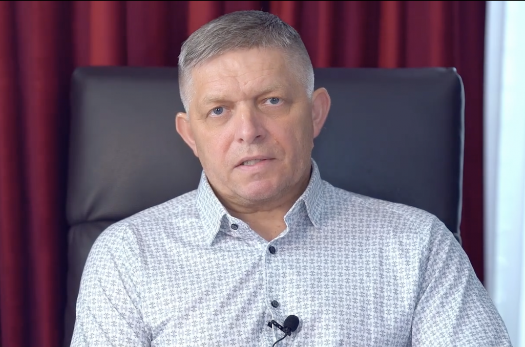 Робэрт Фіца ўпершыню каментуе напад на яго, які адбыўся 15 траўня. (Скрыншот: «Белсат»)