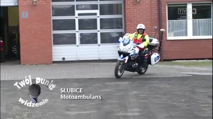04.05.2018, Słubice: motoambulans