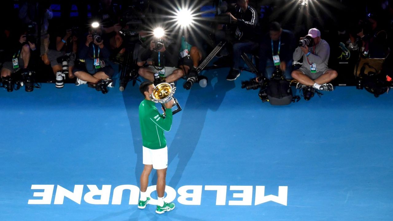 Australian Open w 2020 roku wygrał Novak Djoković (fot. Getty)